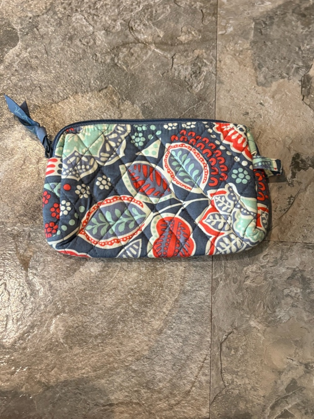 Vera Bradley Zip Pouch in Nomadic Floral Pattern